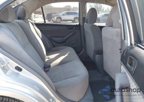 2004 Honda Civic Vp из США, поврежденный, VIN 2HGES16494H621868